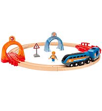 BRIO World Smart Tech Tågbana - Ljud Action Tunnel 33974