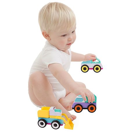 Playgro Køretøjer - Build and Drive Mix n Match Vehicles