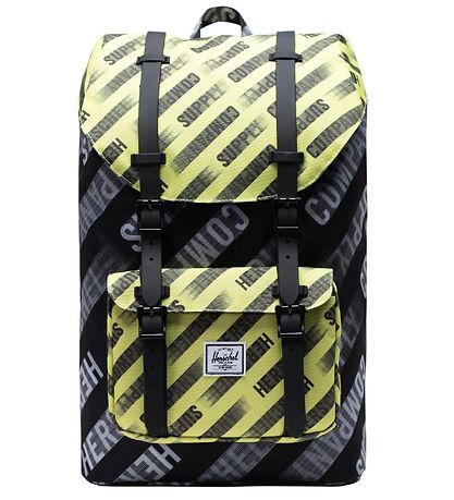 Herschel Rygsæk - Little America Mid Volume - Neon Grid Highligh