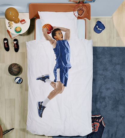 Snurk Sengetøj - Voksen - Basketball Star Blue