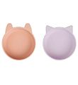 Liewood Skåle - Silikone - Vanessa - 2-pak - Light Lavender Rose
