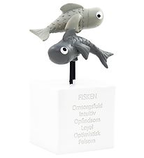 Kids by Friis Sparebøsse - 6x6x13 cm - Fisken
