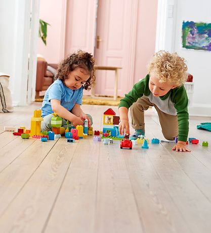 LEGO® DUPLO - Luksuskasse Med Klodser 10914 - 85 Dele