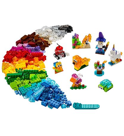 LEGO® Classic - Kreative Gennemsigtige Klodser 11013 - 500 Dele