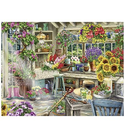 Ravensburger Puslespil - 2000 Brikker - Gardners Paradise
