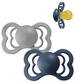 BIBS Supreme Sutter - Str. 1 - 2-pak - Symmetrisk - Cloud/Steel 