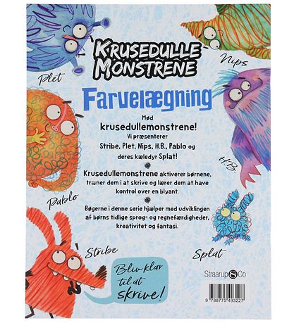 Straarup & Co Aktivitetsbog - Krusedulle Monstrene 