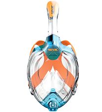 Seac Snorkelmaske - Libera - Blå/Orange