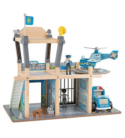 Hape Legesæt - 13 dele - Politistation