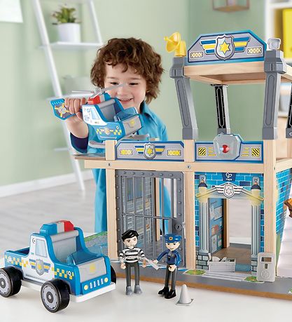 Hape Legesæt - 13 dele - Politistation