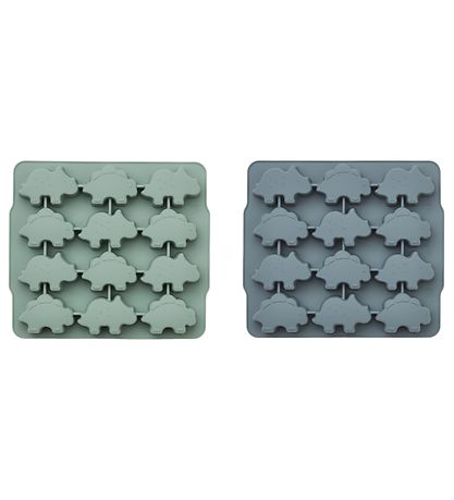 Liewood Isterningebakke - 2-pak - Silikone - Sonny - Peppermint