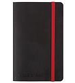 Oxford Notebook - Soft Case - Lined - A6 - Black/Red