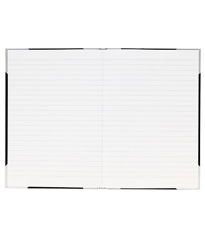 Bantex Notesbog - Linieret - B5 - Sort/Grå