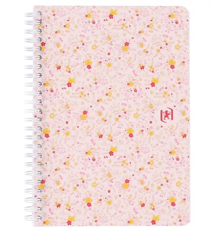Oxford Notesbog - 1 bog - Floral - Kvadreret - A5 - Assorteret