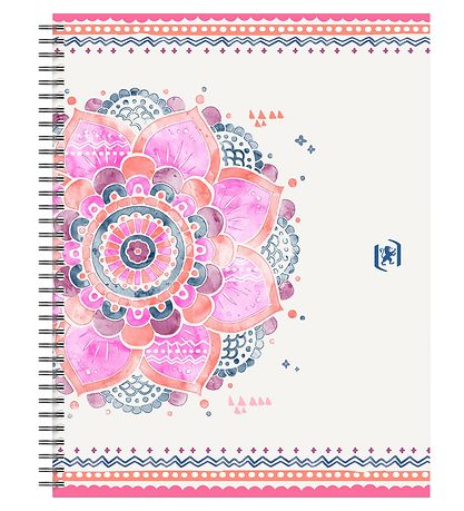 Oxford Notesbog - 1 bog - Boho Chic - Kvadreret - B5 - Assortere