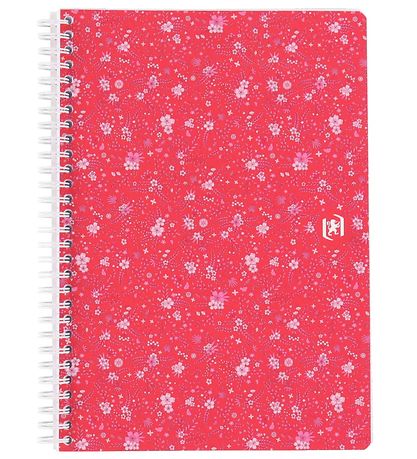 Oxford Notesbog - Floral - Kvadreret - B5 - Assorteret