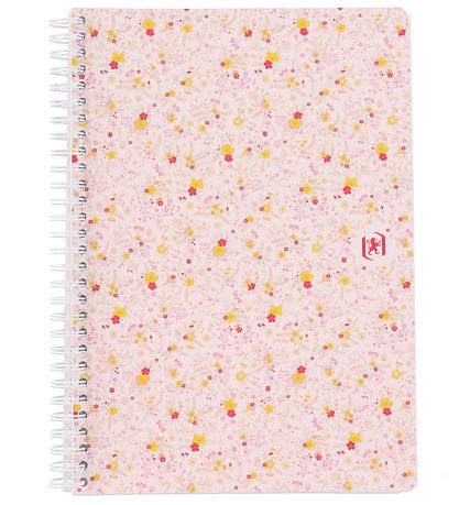 Oxford Notesbog - Floral - Kvadreret - B5 - Assorteret