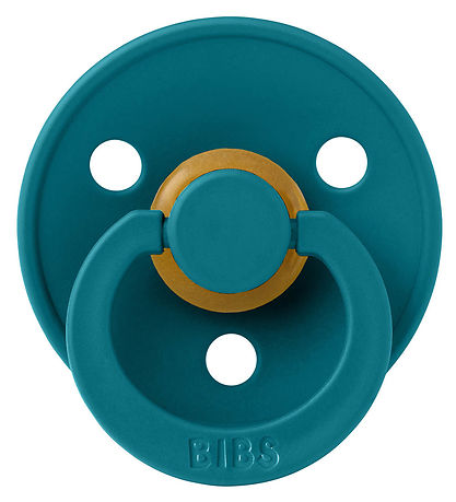 BIBS Colour Sutter - Str. 1 - 2-pak - Rund - Nordic Mint/Forest 