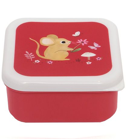 Petit Monkey Madkasse - 3-pak - Woodland Stone Blue