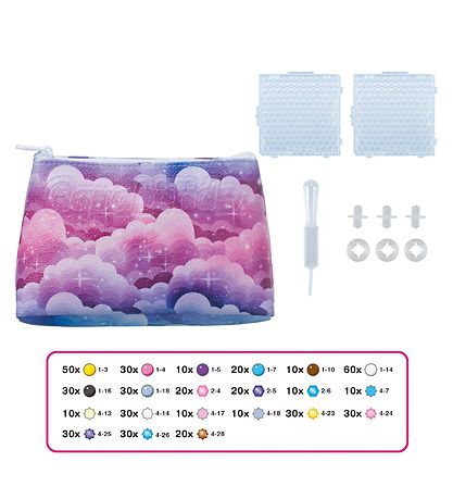 Aquabeads Perlepung - Dekoration - Enhjørning - Lilla/Lyserød
