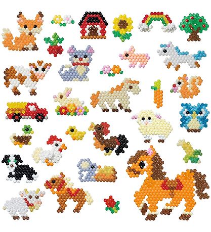 Aquabeads Perlesæt - 3500+ dele - Box Of Fun - Bondegård