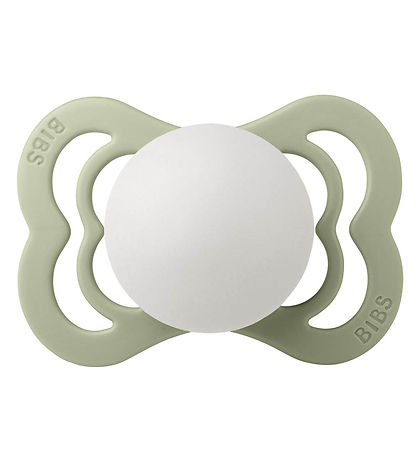 Bibs Supreme Natsutter - Str. 1 - 2-pak - Symmetrisk - Sage/Cl