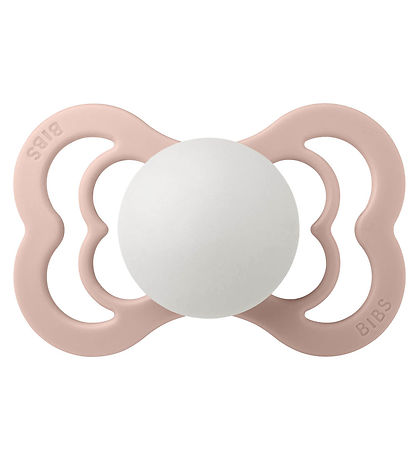 BIBS Supreme Natsutter - Str. 2 - 2-pak - Symmetrisk - Blush/V