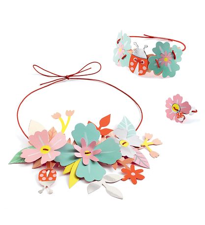 Djeco Smykkesæt - DIY - Blomster