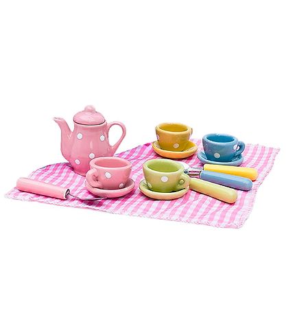 Gift In A Tin Legesæt - Learn & Play - Tea Party In A Tin