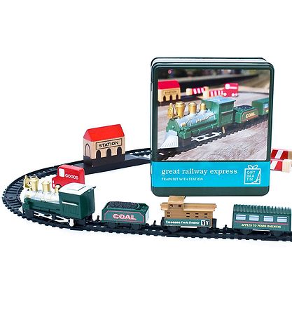 Gift In A Tin Legesæt - Learn & Play - Great Railway Express