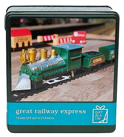 Gift In A Tin Legesæt - Learn & Play - Great Railway Express