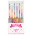 Djeco Kuglepenne - 6 Stk. - Stylos Gel Fluo