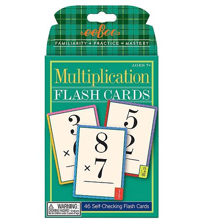 Eeboo Læringsspil - Multiplikation