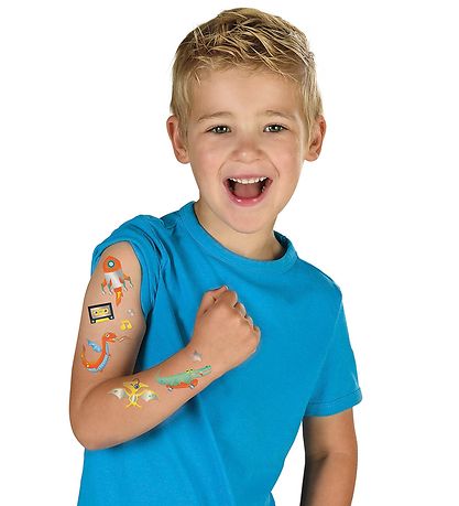 SES Creative Tatoveringer - Dinosaurer og Rumvæsner