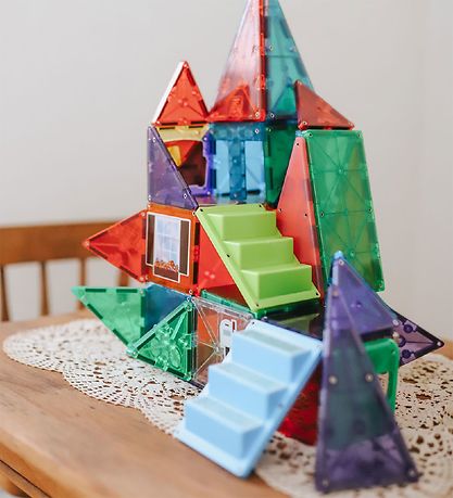 Magna-Tiles Magnetsæt - 28 Dele - Hus