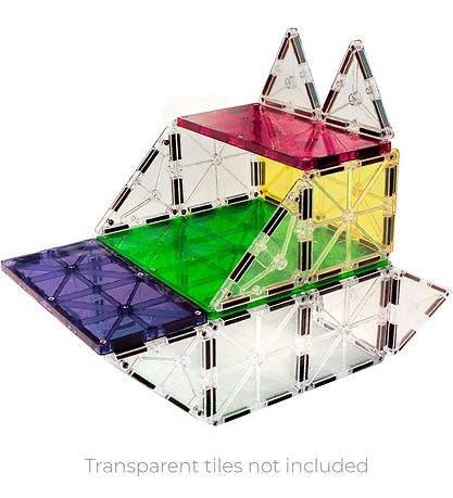 Magna-Tiles Magnet-udvidelsessæt - 8 Dele - Rektangler