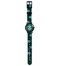 Djeco Armbåndsur - Montre Night - Sort/grøn