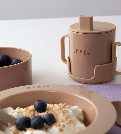 Design Letters Skålsæt - 3-pak - Favourite - Lavendel/Powder Ros
