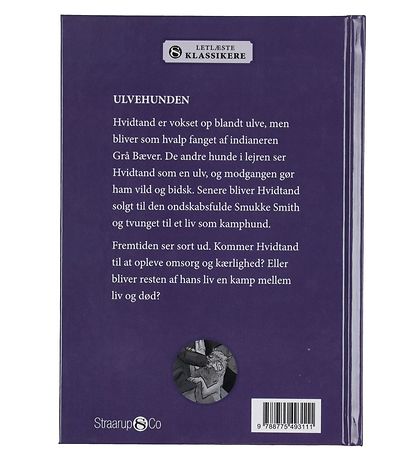 Straarup & Co Bog - Letlæste Klassikere - Ulvehunden - Dansk