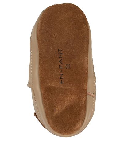 En Fant Skindfutter - Beige m. Ugle