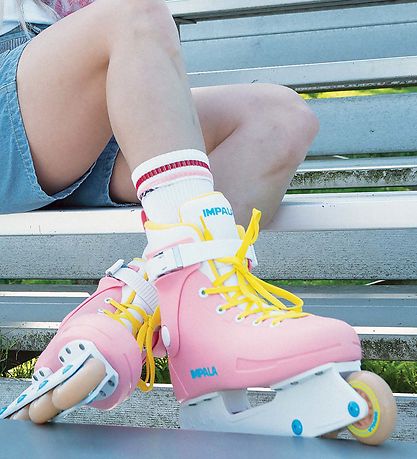 Impala Rollschuhe - Lightspeed Inline - Rosa/Gelb - Inline