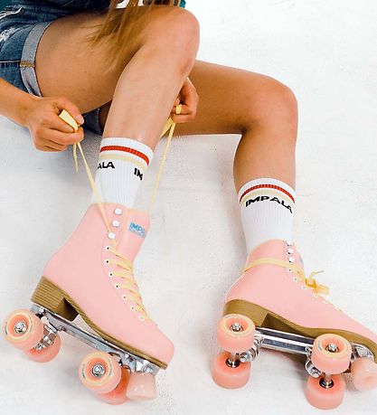 Impala Rulleskøjter - Quad Skate - Rosa/Gul