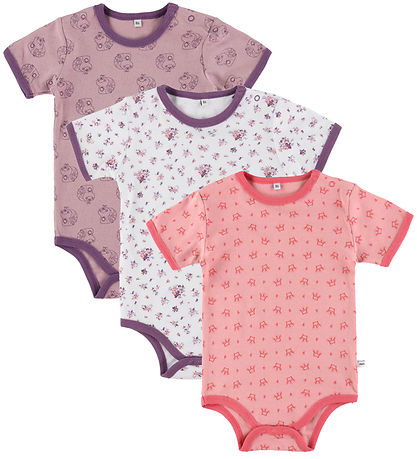 Pippi Body - 1 stk. - Assorteret - K/Æ - Pige/Farvet m. Mønster