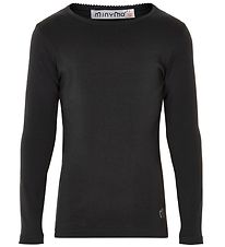 Minymo Bluse - Sort