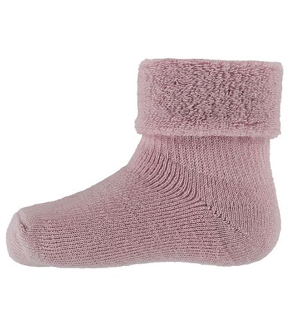 MP Gåstrømper - Uld - Gammelrosa