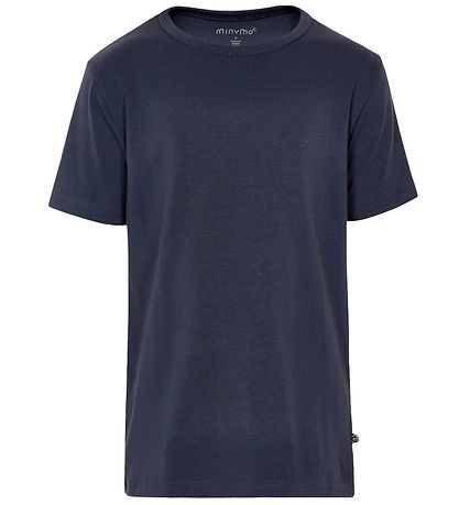 Minymo T-shirt - 2-Pak - Navy/Grå