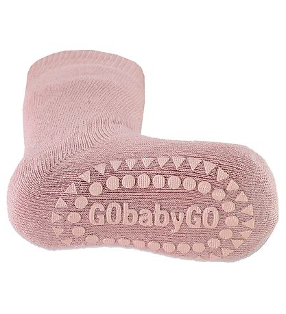 GoBabyGo Skridsikre Strømper - Rosa