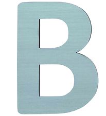 Sebra Træbogstaver - B - Pastel Dreng