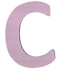 Sebra Træbogstaver - C - Pastel Pige