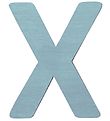 Sebra Træbogstaver - X - Pastel Dreng